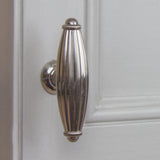 2-1/2 in. Satin Nickel Fluted Cabinet Drawer Knobs (10-Pack) - Super Arbor