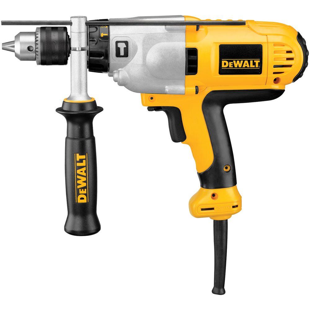 10 Amp 1/2 in. VSR Mid-Handle Grip Hammer Drill Kit