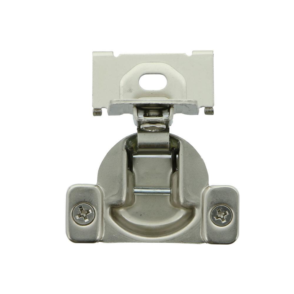 Half Overlay 105 Deg. Opening Concealed Hinge For Framed Cabinets (2-Pack) - Super Arbor
