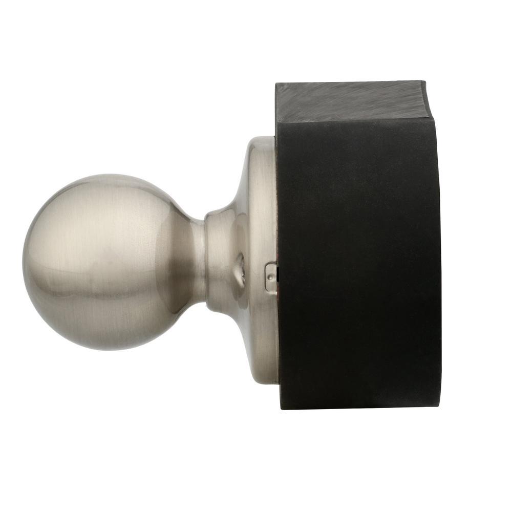 Polo Satin Nickel Dummy Door Knob Featuring Microban Antimicrobial Technology - Super Arbor