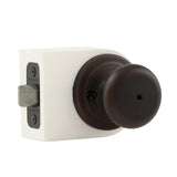 Juno Venetian Bronze Privacy Bed/Bath Door Knob - Super Arbor