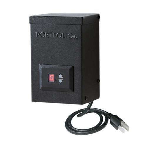Portfolio 120-Watt Multi-Tap Landscape Lighting Transformer with Digital Timer