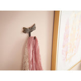 3-1/3 in. Warm Chestnut Dragonfly Wall Hook - Super Arbor