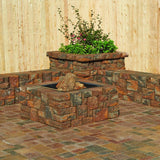 Pavestone SplitRock Corner 3.5 in. x 10.5 in. x 7 in. Winter Blend Concrete Garden Wall Block (96 Pcs. / 40.8 Face ft. / Pallet)