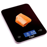 Touch Professional Digital Kitchen Scale (12 lbs. Edition), Tempered Glass in Elegant Black
