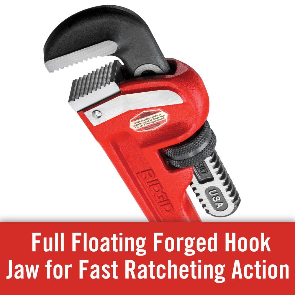 14 in. Heavy-Duty Straight Pipe Wrench - Super Arbor