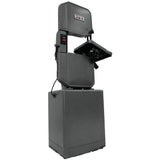 1 HP 14 In. Metalworking and Woodworking Vertical Band Saw with Closed Stand, 8-Speed, 115-Volt, J-8201K