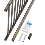 TimberTech Impression Rail Express Level Universal Panel Dark Bronze 36" x 8'
