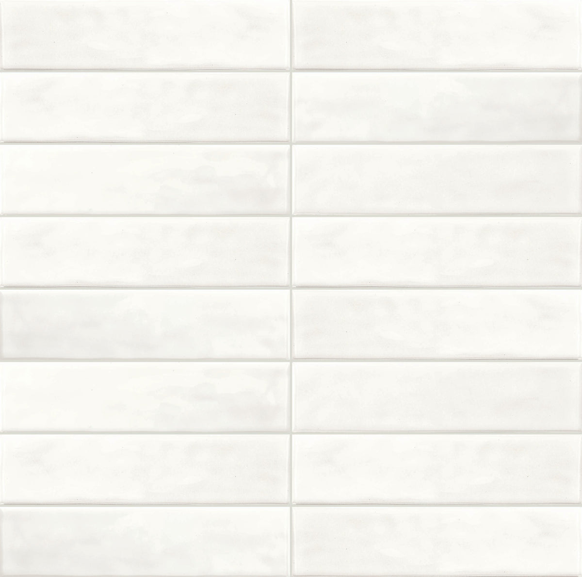Daltile Core Crafted True White 2-in x 8-in Glossy Ceramic Handcrafted look Wall Tile product image