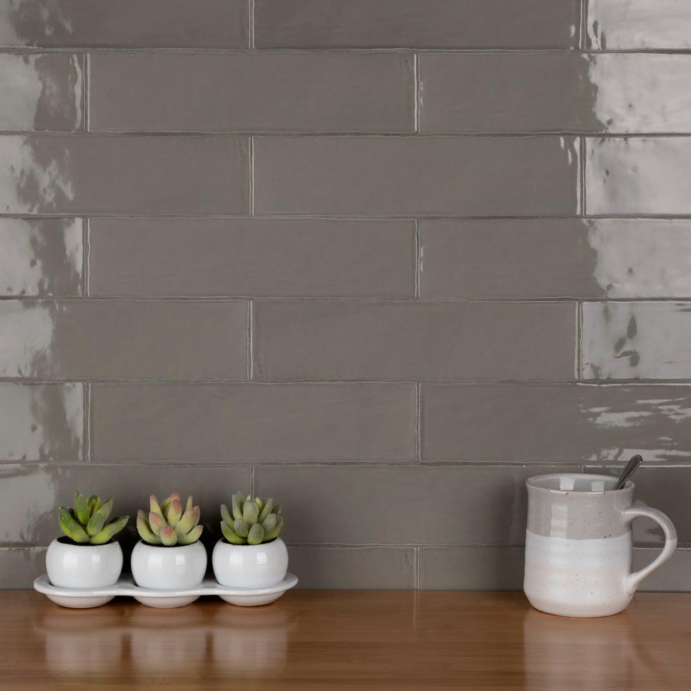 Chester Grey 3 in. x 12 in. Ceramic Subway Wall Tile (5.93 sq. ft. / Case)