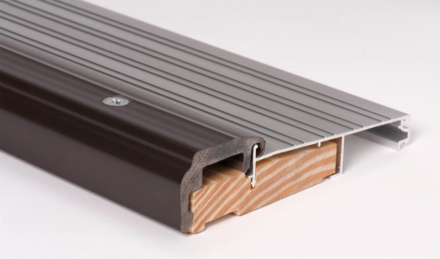 JELD-WEN 32x74 Steel prehung entry door, Left-hand inswing, Primed – detail view 7