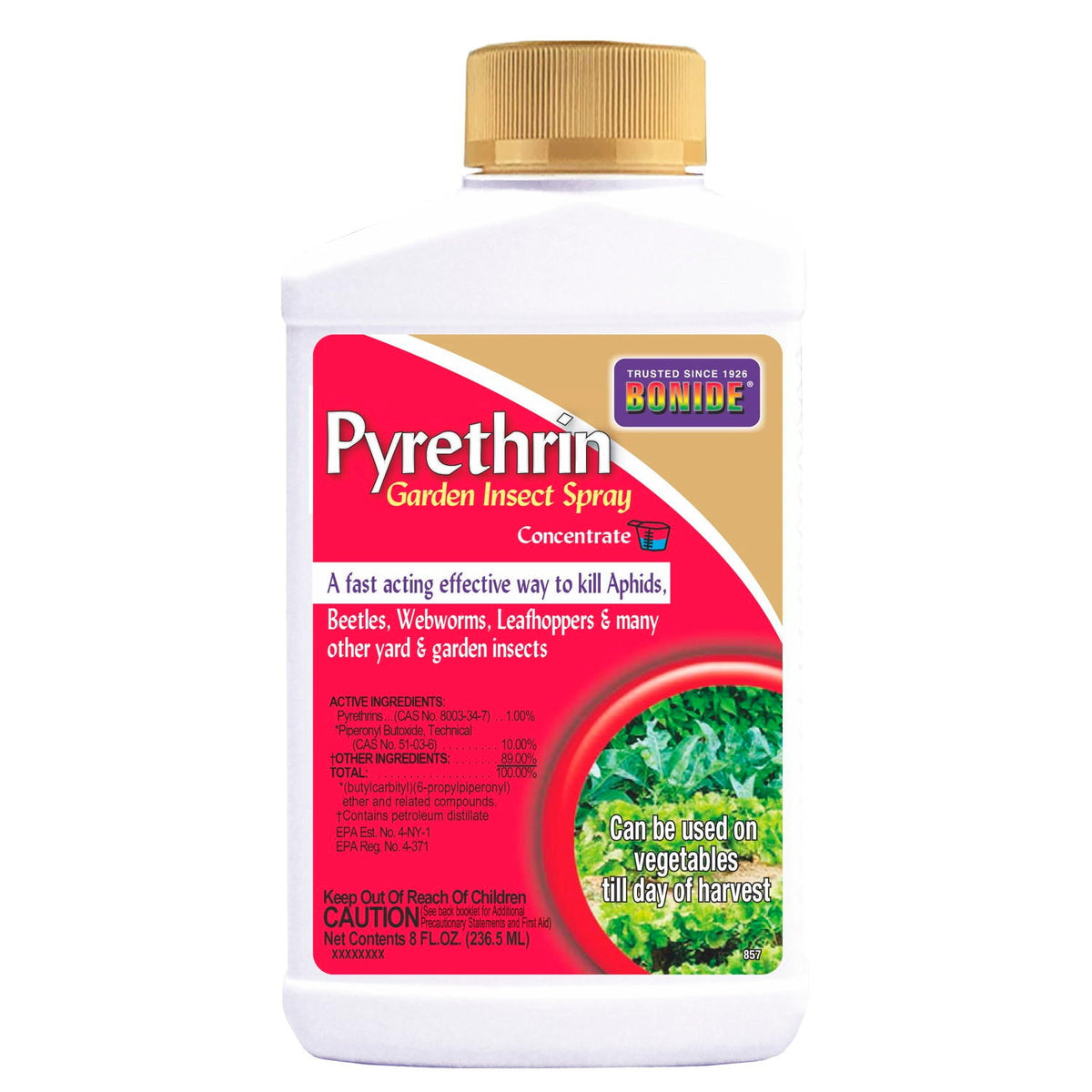 Bonide Pyrethrin Garden Insect Spray Concentrate, 16 oz