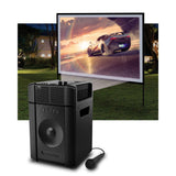 Projector Plus Powered Wireless Speaker with LED Projector - Super Arbor