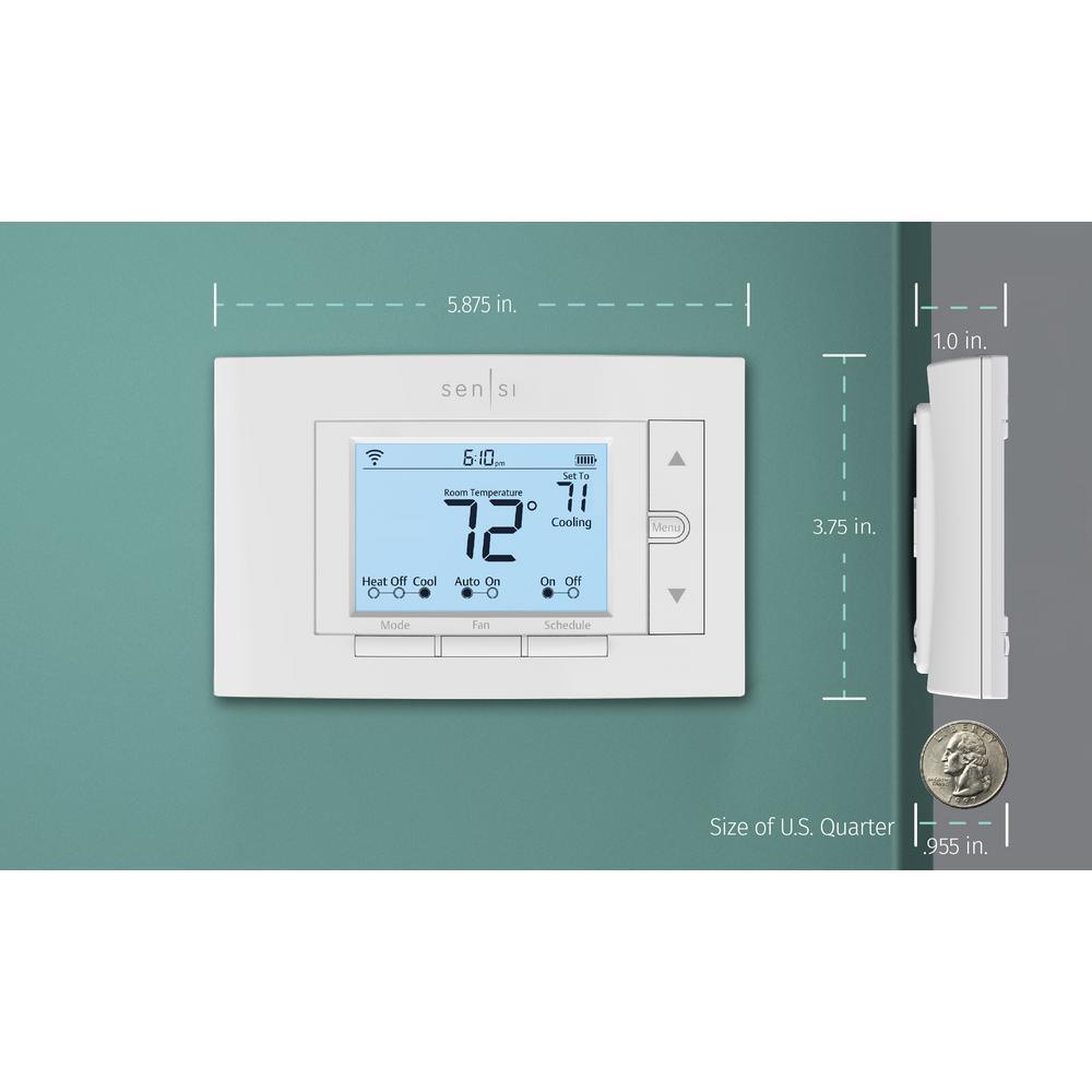 Emerson Sensi Wi-Fi Smart Thermostat for Smart Home - Super Arbor