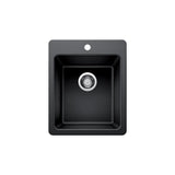 Glacier Bay Drop-in/Undermount Granite Composite 33 in. Single Bowl Kitchen Sink in White - Super Arbor