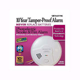 10 Year Sealed Battery Backup, Hardwired, Photoelectric Smoke And Fire Detector, Microprocessor Intelligence - Super Arbor