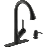 Setra Single-Handle Touchless Pull-Down Sprayer Kitchen Faucet in Vibrant Stainless - Super Arbor