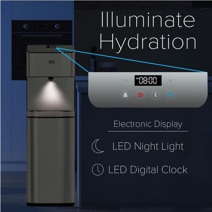Moderna Self-Cleaning Advanced Bottom Loading Water Cooler