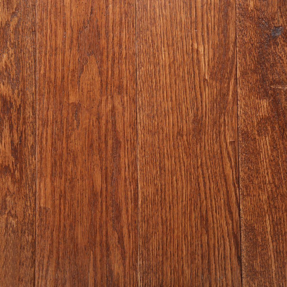 Bruce American Vintage Scraped Mocha 3/4 in. T x 5 in. W x Varying L Solid Hardwood Flooring (23.5 sq. ft. / case) - Super Arbor