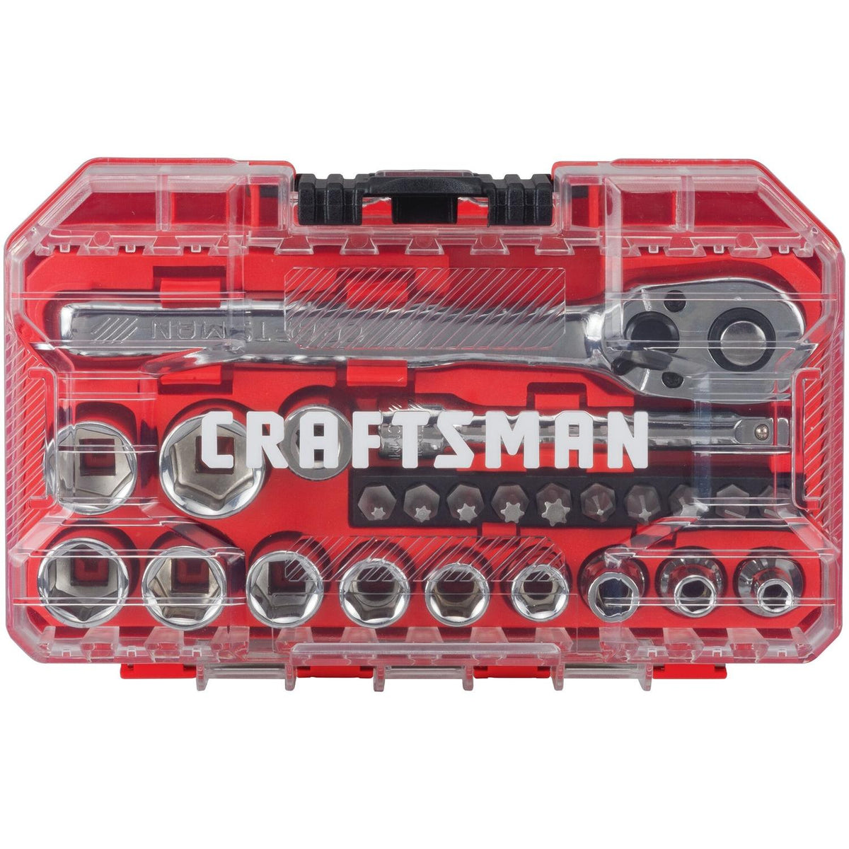 Craftsman 24 pc Metric Mechanic's Tool Set with 1/4 in. Drive and 6 Point Sockets