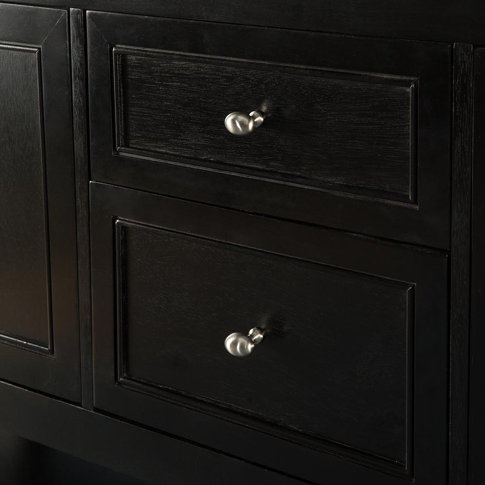 Gazette 60 in. W Bath Vanity Cabinet Only in Espresso for Double Bowl Design - Super Arbor