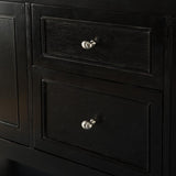 Gazette 60 in. W Bath Vanity Cabinet Only in Espresso for Double Bowl Design - Super Arbor
