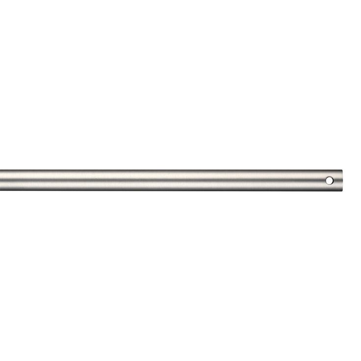 24 in. Brushed Steel Extension Downrod
