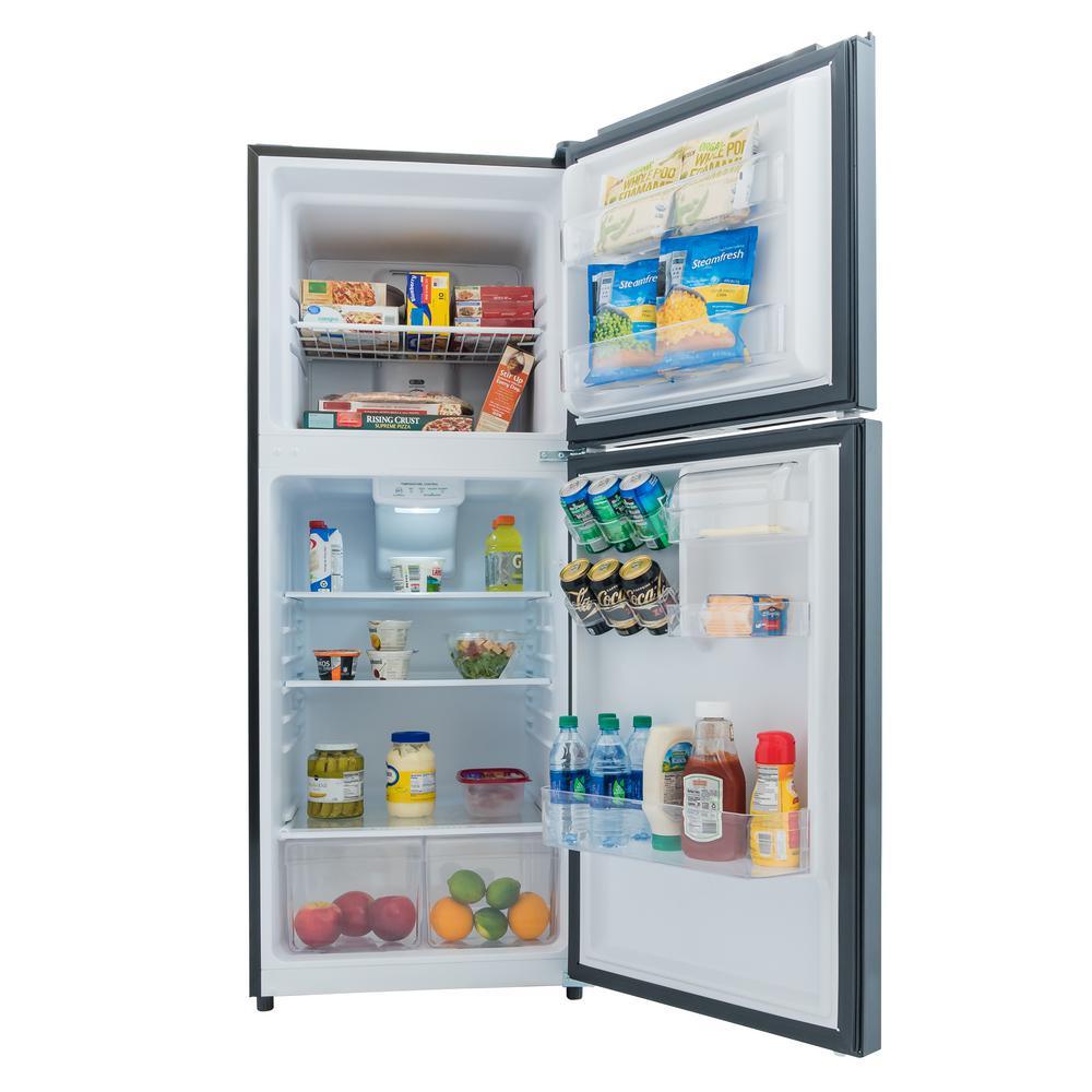 10.1 cu. ft. Top Freezer Refrigerator in Black - Super Arbor