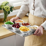 4.3 in. White Ceramic Ramekins Souffle Dishes Serving Bowls Set (Set of 12)