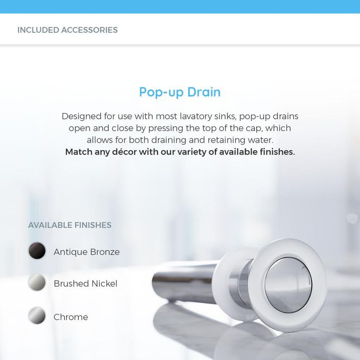 MR Direct Dual-Mount Bathroom Sink in Stainless Steel with Pop-Up Drain in Brushed Nickel