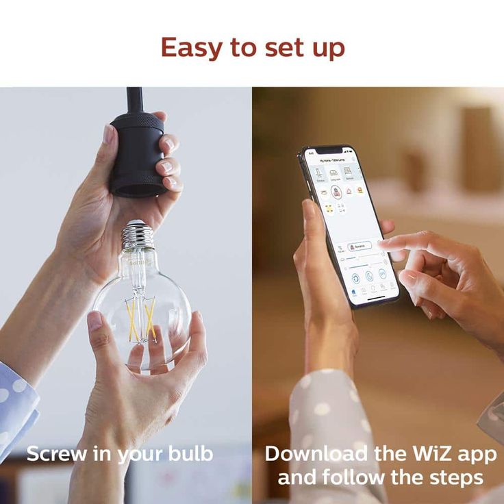Philips Soft White G25 LED 40-Watt Equivalent Dimmable Smart Wi-Fi Wiz Connected Wireless Light Bulb