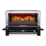 Matte Black Digital Countertop Oven