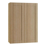 Home Decorators Collection Washington 33 in. W x 12 in. D x 42 in. H Assembled Plywood Wall Kitchen Cabinet in Vanguard Oak with Soft Close