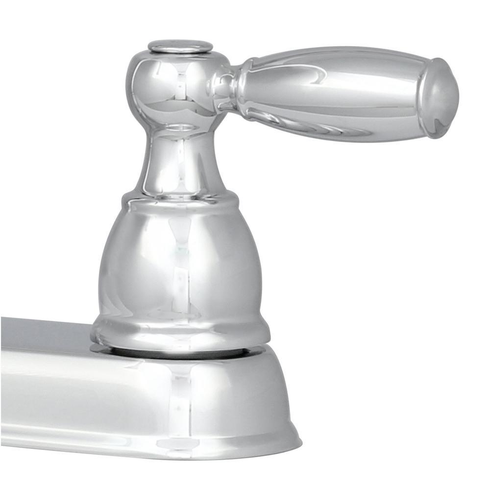 Foundations 2-Handle Standard Kitchen Faucet in Chrome - Super Arbor