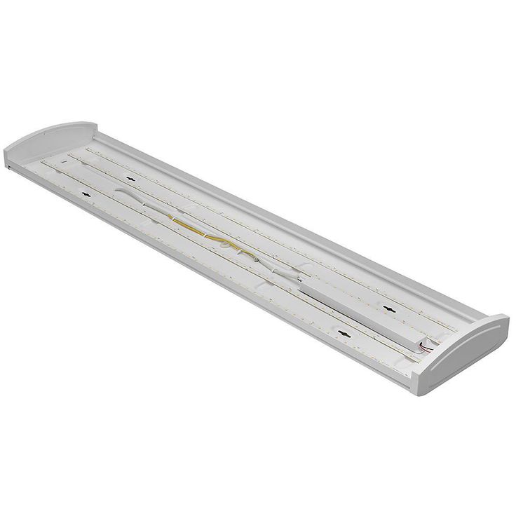 4 ft. High Output 5200 Lumens Integrated LED White Wraparound Light 4000K Bright White 120-277V Energy Star Rated
