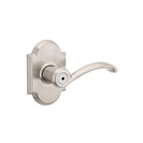 Austin Venetian Bronze Privacy Bed/Bath Door Lever (4-Pack) - Super Arbor