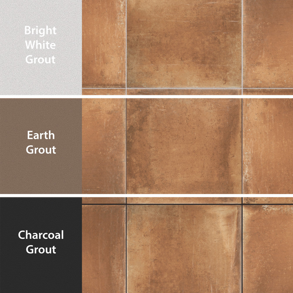Merola Tile Rustic Cotto 13 in. x 13 in. Porcelain Floor and Wall Tile, Brown (14.4 sq. ft./Case)