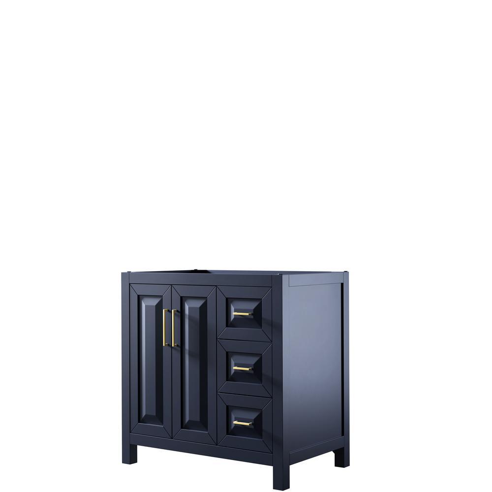 Daria 59 in. Single Bathroom Vanity Cabinet Only in White - Super Arbor