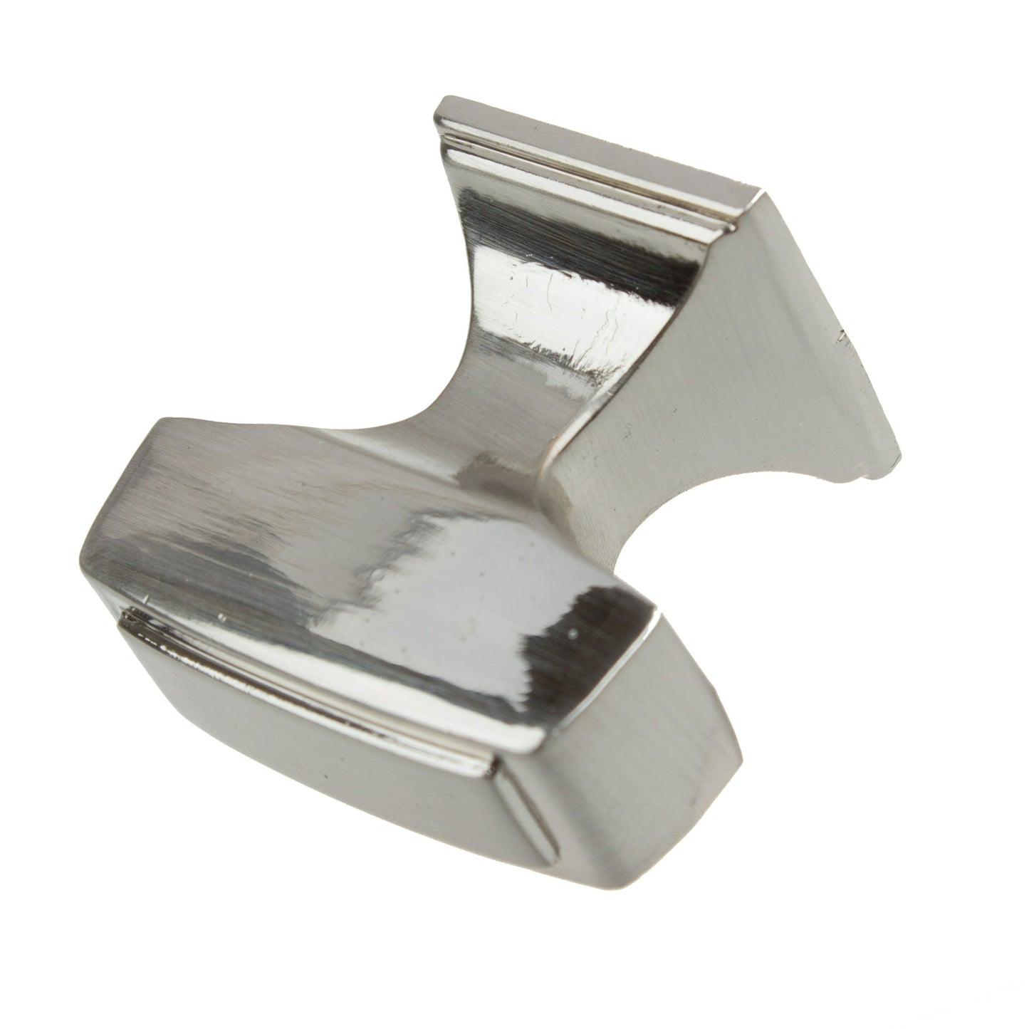 GlideRite 1-1/8 in. Transition Style Rectangle Cabinet Knob, Satin Nickel, Pack of 25