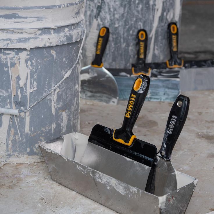 10 in. Stainless Steel Hammer-End Taping Knife with Soft Grip Handle