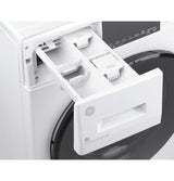GE 2.4 cu. ft. White High-Efficiency 120-Volt Ventless Electric All-in-One Washer Dryer Combo
