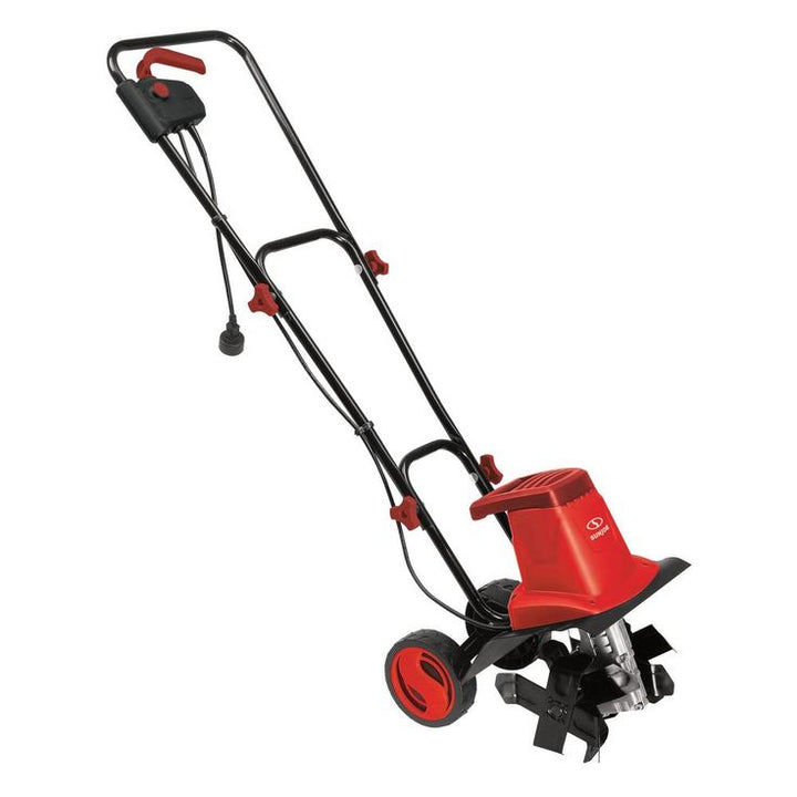 Sun Joe 12 in. 8 Amp Electric Garden Tiller/Cultivator in Red