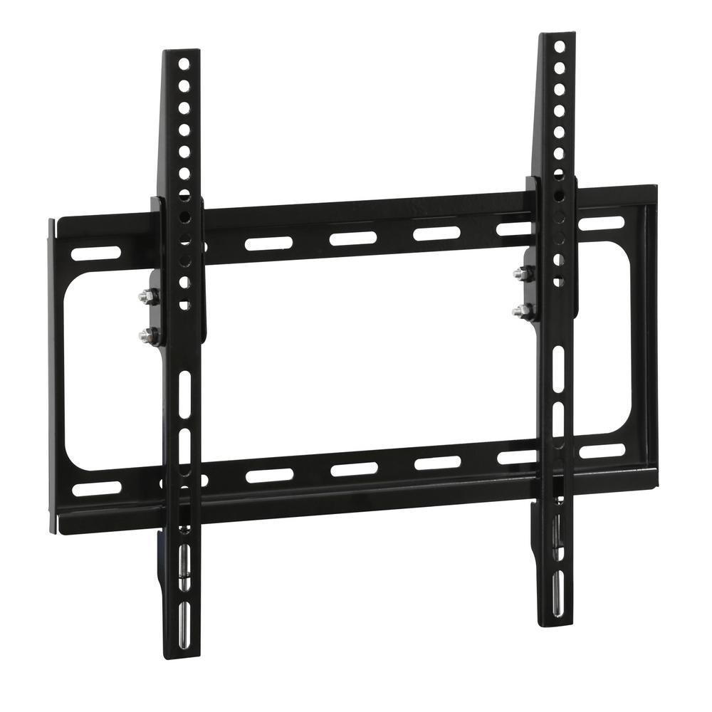 Modern Wall Mount TV Bracket for TV in Black - Super Arbor