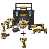 20-Volt Max Lithium-Ion Cordless Combo Kit (10-Tool) w/ (2) Batteries 2.0Ah, Charger & Tool Bag - Super Arbor