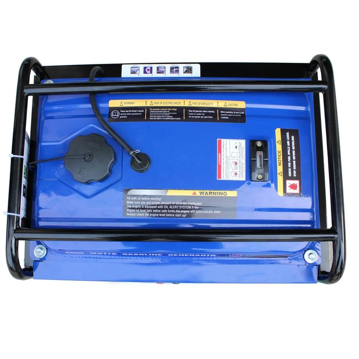 Green-Power Green Power 4000/3000-Watt Gasoline Powered Recoil Start Portable Generator with 208cc 7HP LCT Engine