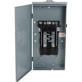 Homeline 150 Amp 8-Space 16-Circuit Outdoor Main Breaker Plug-On Neutral Load Center with Feed-Thru Lug - Super Arbor