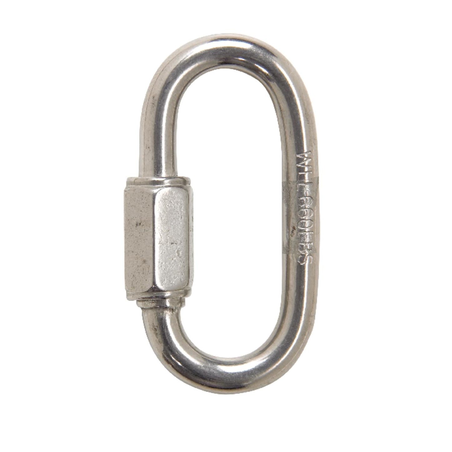 Campbell Polished Stainless Steel Quick Link, 660 lb, 2 in. Length
