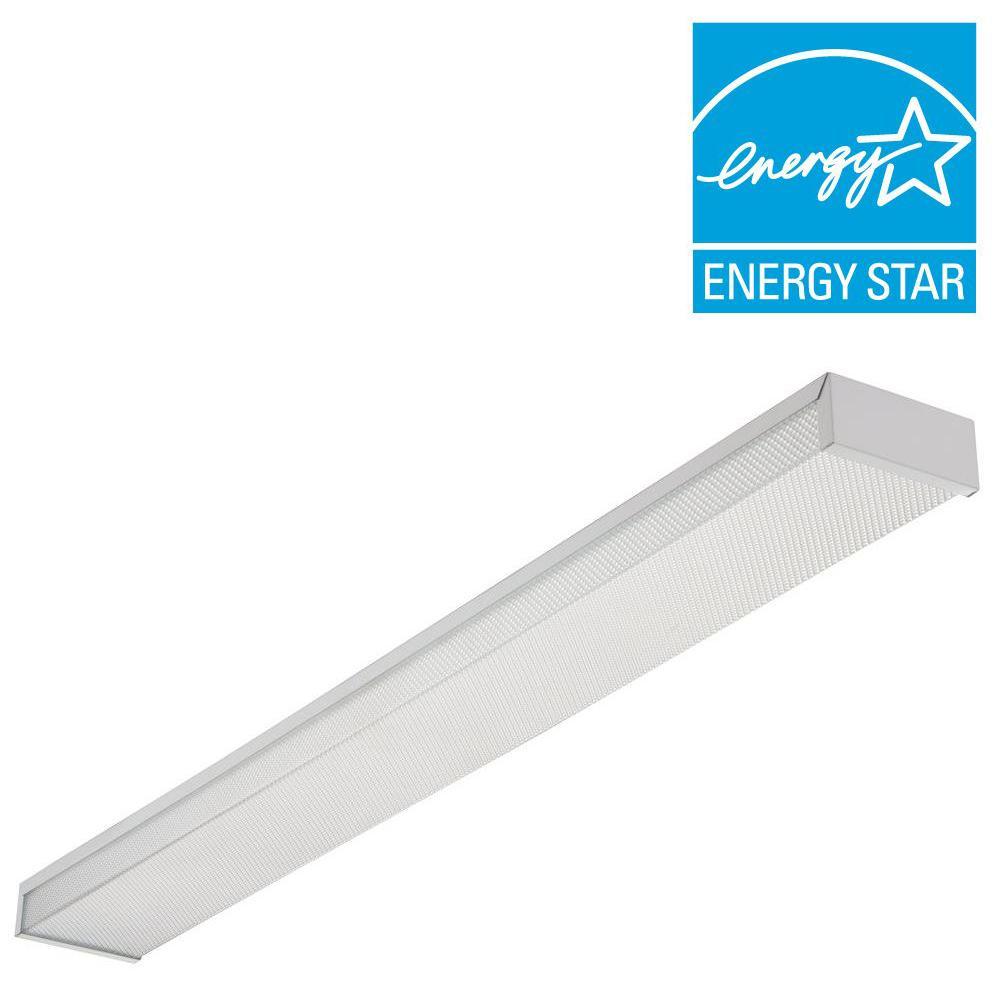 3348 2L32W WRAP 2-Light White Utility Light Wraparound - Super Arbor