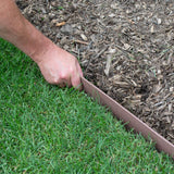 20 ft. Premium Brown Composite Edging - Super Arbor