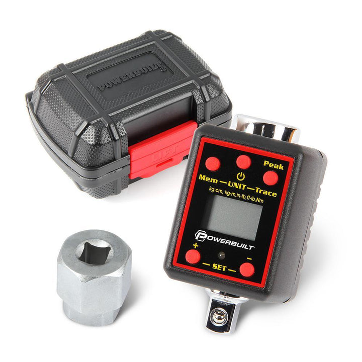 Powerbuilt 1/2 in. Drive Digital Torque Adapter - Super Arbor